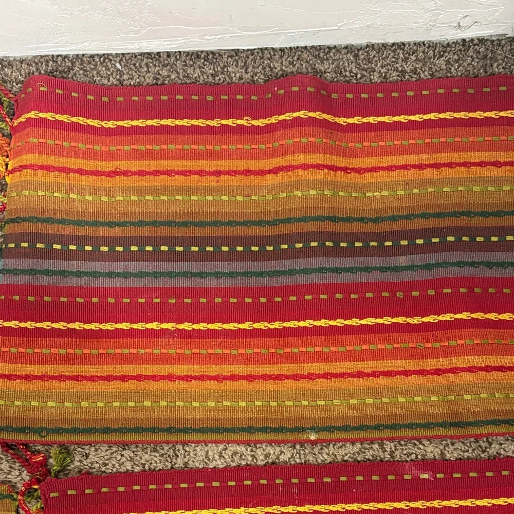 Pier 1 Imports Colorful Striped Placemats